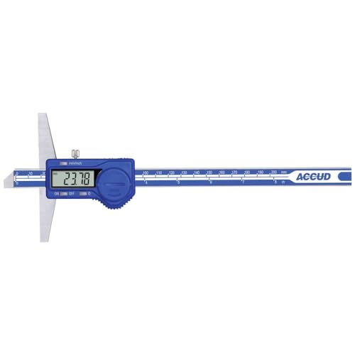 Accud 1601078 Tiefenmessschieber 200 mm von Basetech
