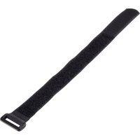 Basetech 98001c373 Klettband mit Gurt Haft- und Flauschteil (L x B) 300 mm x 20 mm Schwarz 1 St. von Basetech