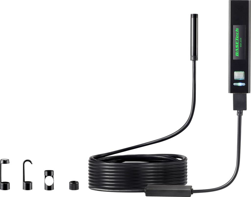 Basetech Bsk 2035 Endoskop Sonden ø: 8mm Sonden Länge: 3.5m Prüfgerät Testgerät B-Ware Basetech Bsk 2035 Endoskop Sonden ø: 8mm Sonden Länge: 3.5m Prüfgerät Testgerät B-Ware von Basetech
