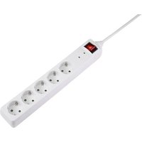 Basetech BT-1732743 Überspannungsschutz-Steckdosenleiste 5fach Weiß Schutzkontakt 1St. Basetech BT-1732743 Überspannungsschutz-Steckdosenleiste 5fach Weiß Schutzkontakt 1St. von Basetech