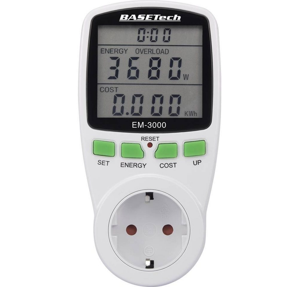 Basetech Energiekostenmessgerät Energiekostenmessgerät, Kostenprognose Basetech Energiekostenmessgerät Energiekostenmessgerät, Kostenprognose von Basetech