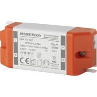 Basetech - LD-12-15 LED-Trafo Konstantspannung 15 w 1.25 a Möbelzulassung, Überspannung, Montage auf von Basetech