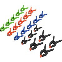 Basetech Mini-Spannzwingen-Set 22-teilig 1529585 Produktabmessung, Länge: 90mm von Basetech