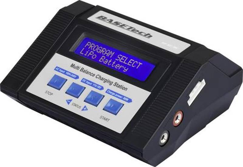 Basetech Multifunktionsladegerät Ladegerät 100 V 240 V 12 V 10 A 80 W von Basetech