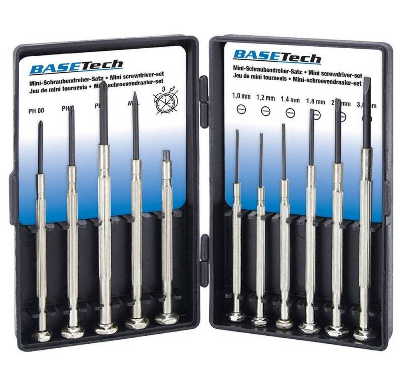 Basetech Schraubendreher Elektronik- u. Feinmechanik Schraubendreher-Set von Basetech
