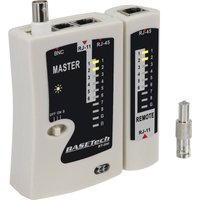 Kabeltester BT-200 Basetech BT-200 Geeignet für RJ-45, RJ-11, bnc von Basetech