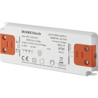 Basetech - LD-12-6 LED-Trafo Konstantspannung 6 w 0.5 a Möbelzulassung, Überspannung, Montage auf en von Basetech