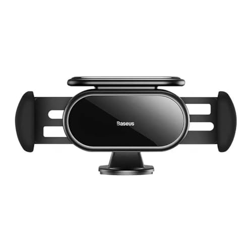 Baseus Car Mount Steel Cannon Pro Solar Electric Phone Holder fits from 5.4 to 6.7 inch, Black (SUGP010001) von Baseus