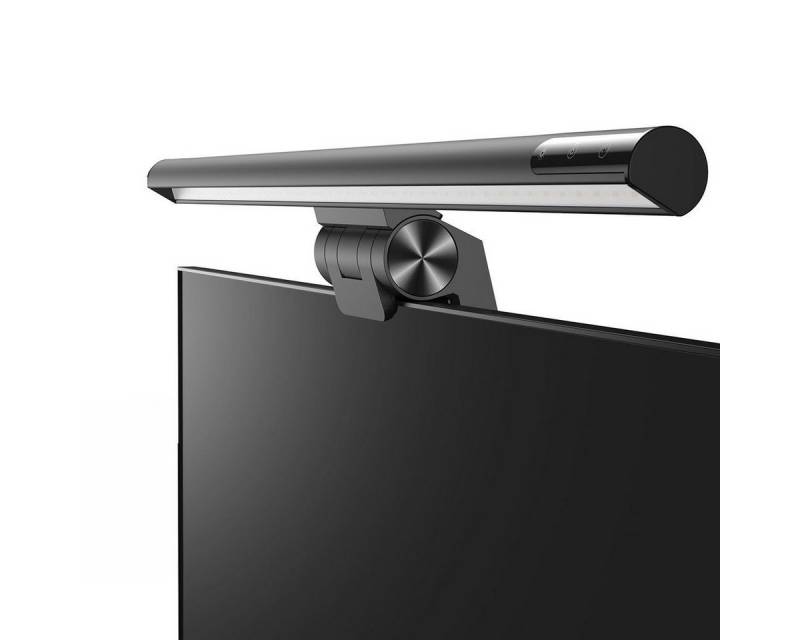 Baseus LED Schreibtischlampe Baseus i-Wok Monitor Leuchte mit Touch Panel, schwarz von Baseus