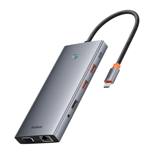 Baseus PortalJoy 13in1 Hub USB-C auf HDMI DP VGA C USB PD RJ45 SD/TF 3 Baseus PortalJoy 13in1 Hub USB-C auf HDMI DP VGA C USB PD RJ45 SD/TF 3 von Baseus