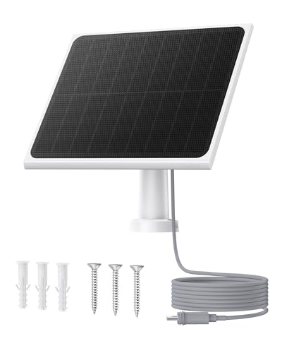Baseus Security A1 3W Solarpanel für Überwachungskamera Aussen Akku, Solar Panel IP67 Wasserdicht, 4-Meter-Kabel, Solarmodul Kompatibel mit Baseus Kamera N1, S1 Series Für Unendliche Solarenergie Baseus Security A1 3W Solarpanel für Überwachungskamera Aussen Akku, Solar Panel IP67 Wasserdicht, 4-Meter-Kabel, Solarmodul Kompatibel mit Baseus Kamera N1, S1 Series Für Unendliche Solarenergie von Baseus