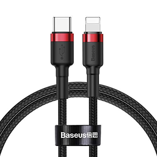 Cable+Baseus+Cafule+USB+Type+C+-+Lightning+M%2FM+1m+%28Noir%2FRouge%29 Cable+Baseus+Cafule+USB+Type+C+-+Lightning+M%2FM+1m+%28Noir%2FRouge%29 von Baseus