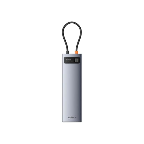 Hub 11in1 Baseus StarJoy Metal Glam Series, USB-C to HDMI VGA 3 x USB 3.0 USB 2.0 USB-C PD RJ45 SD/TF 3,5mm Hub 11in1 Baseus StarJoy Metal Glam Series, USB-C to HDMI VGA 3 x USB 3.0 USB 2.0 USB-C PD RJ45 SD/TF 3,5mm von Baseus