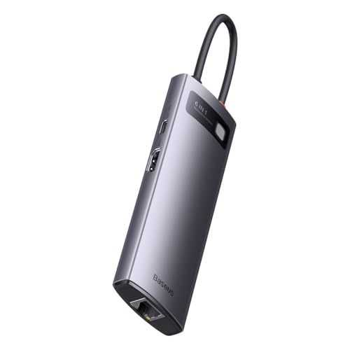 Baseus Hub 6in1 StarJoy Serie, USB-C auf 3X USB 3.0 + HDMI + USB-C PD + RJ45 von Baseus