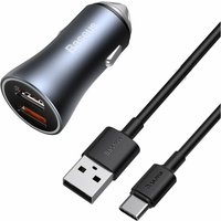 Quick Charger Auto Ladegerät 2x USB 40 W Quick Charge SCP FCP AFC Quick Charger Auto Ladegerät 2x USB 40 W Quick Charge SCP FCP AFC von Baseus
