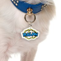 Sprechblase Hund Namensschilder Von Bashtags von BashtagsOfficial