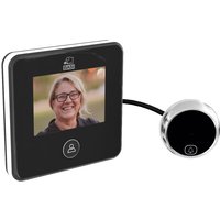 Digitaler Türspion - TS 800 - schwarz von Basi