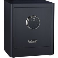 BASI - Elektronik-Möbel-Tresor - mySafe Premium 350 - Code/Fingerprint - Schwarz von Basi