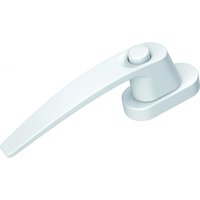 Fenstergriff 514 mit Druckknopfsicherung - Weiß von Basi