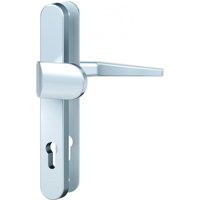 Vollmaterial Schutzbeschlag Schmalrahmenschild rund Typ 7903-0601 von Basi