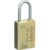 Basi - 6220-2500 Vorhängeschloss Zahlenschloss von Basi
