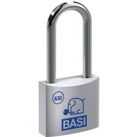 Basi 6302-3001-3003 Vorhängeschloss 30mm gleichschließend Schlüsselschloss von Basi