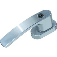 Basi 7551-0108 Fenstergriff abschließbar Silber von Basi