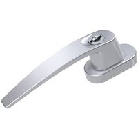 Basi 7554-0000 Fenstergriff abschließbar Silber von Basi