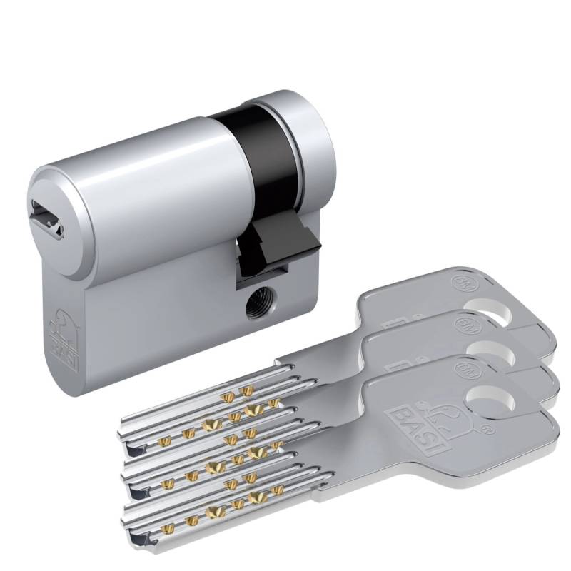 Basi - BM - Profil-Halbzylinder - 10/50 mm - Verschiedenschließend Basi - BM - Profil-Halbzylinder - 10/50 mm - Verschiedenschließend von Basi