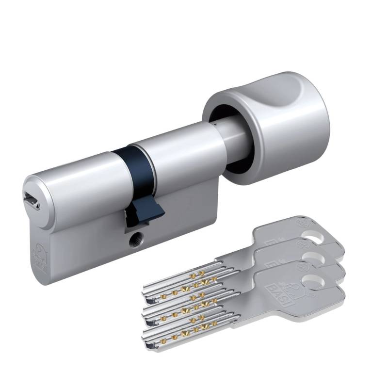 Basi - BM - Profil-Knaufzylinder - K35/40 mm - Verschiedenschließend von Basi