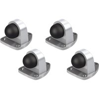 Basi - Boden-Türstopper - set - 4x ts 22 - Edelstahl Optik - 4x7704-0022 von Basi