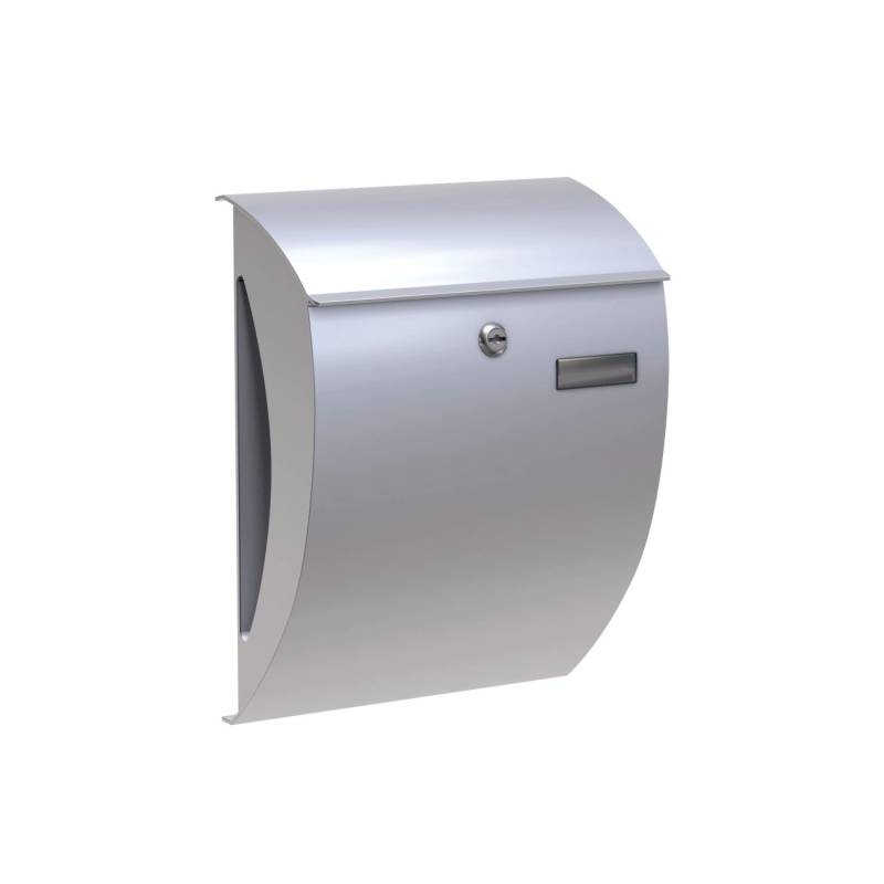 Basi - Briefkasten - BK 2000 - Stahl Silber  - 2170-2001 von Basi