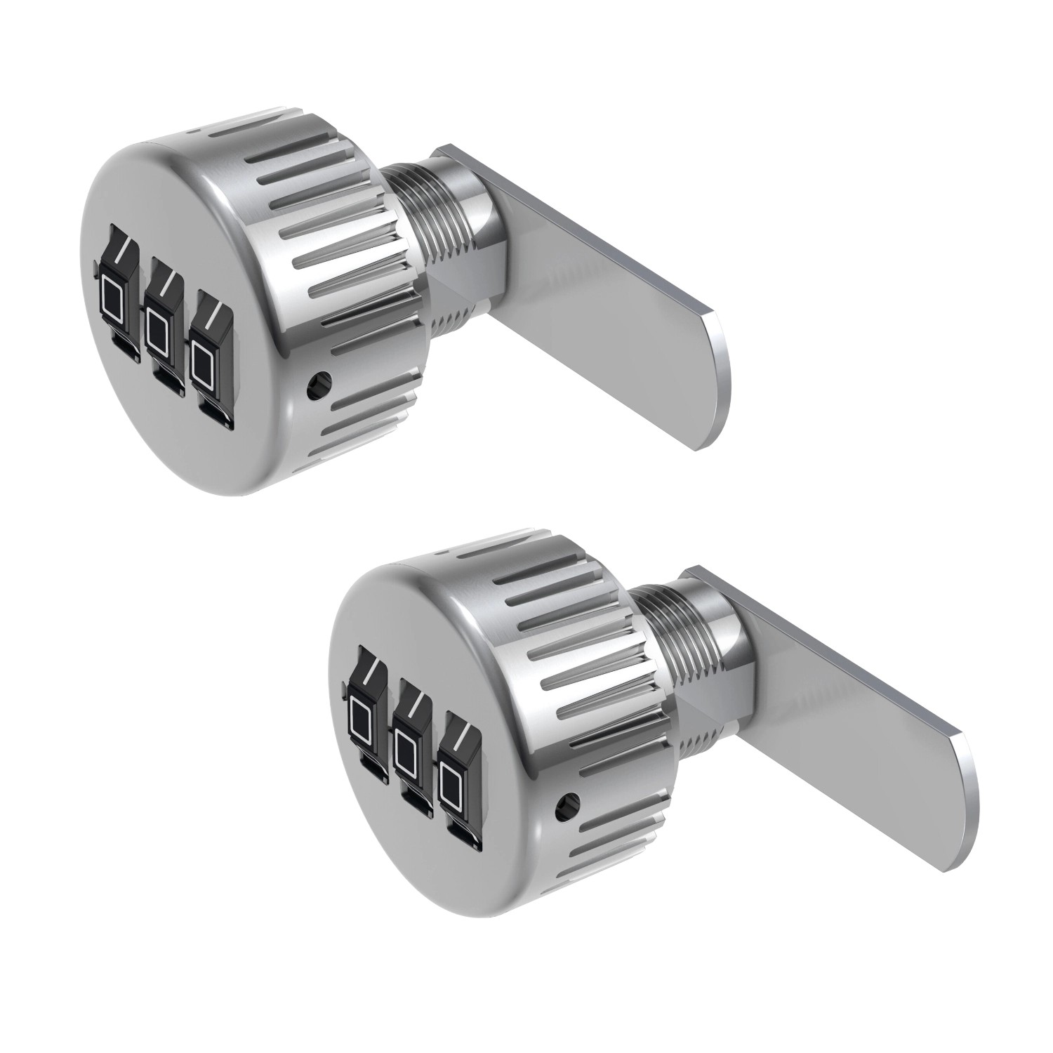 Basi - Hebelschloss - HS 362 - mit Einstellbarer Zahlenkombination - für Spinde & Schubladen - 2er Set - 2X9000-1362 Basi - Hebelschloss - HS 362 - mit Einstellbarer Zahlenkombination - für Spinde & Schubladen - 2er Set - 2X9000-1362 von Basi