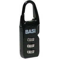 Basi - Kofferschloss - ks 615 - Alu schwarz - 6100-0115 von Basi
