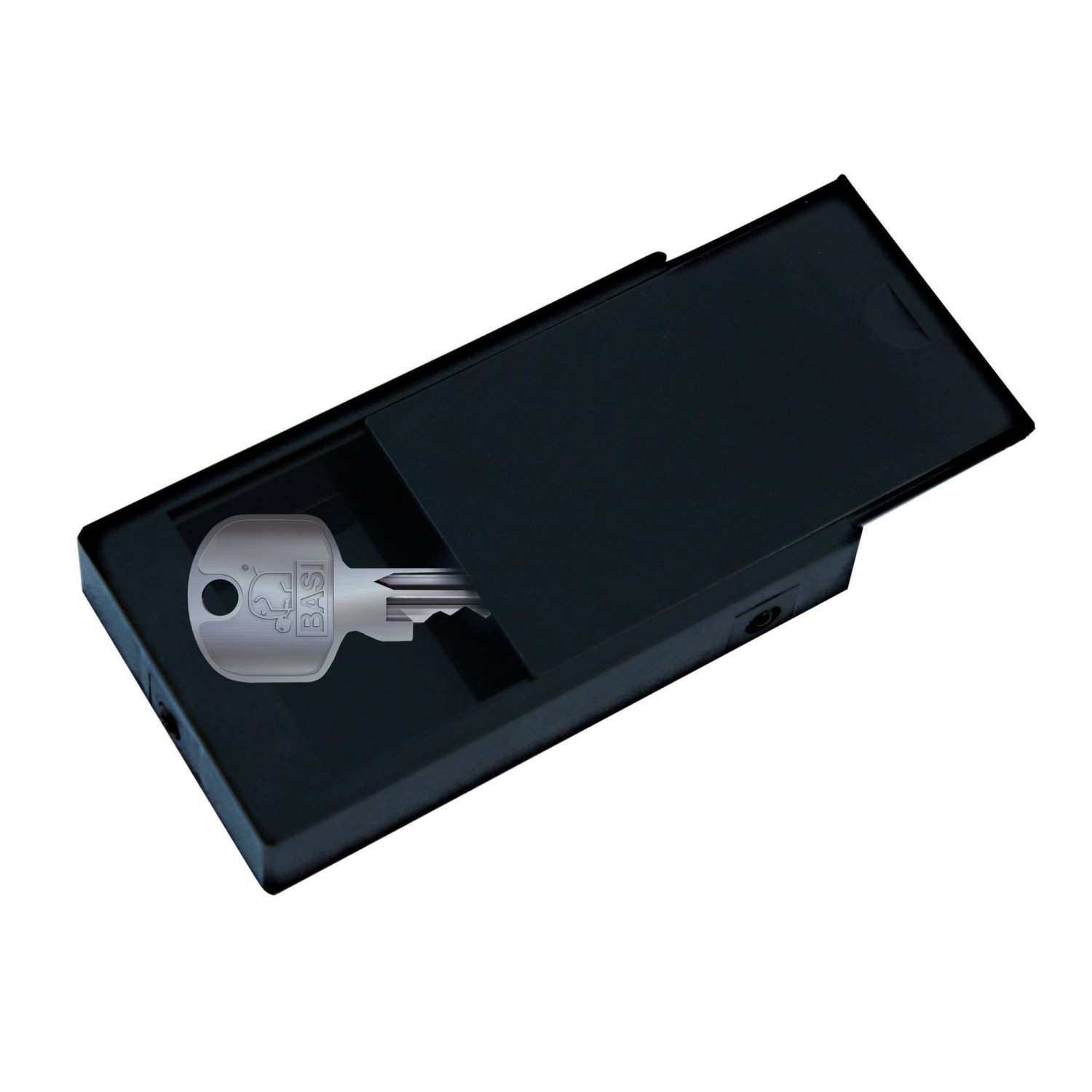 Basi - Magnetische Schlüsselbox - SBO 210 - Schwarz - Maße: 56x115x22 mm - 2102-0003 Basi - Magnetische Schlüsselbox - SBO 210 - Schwarz - Maße: 56x115x22 mm - 2102-0003 von Basi