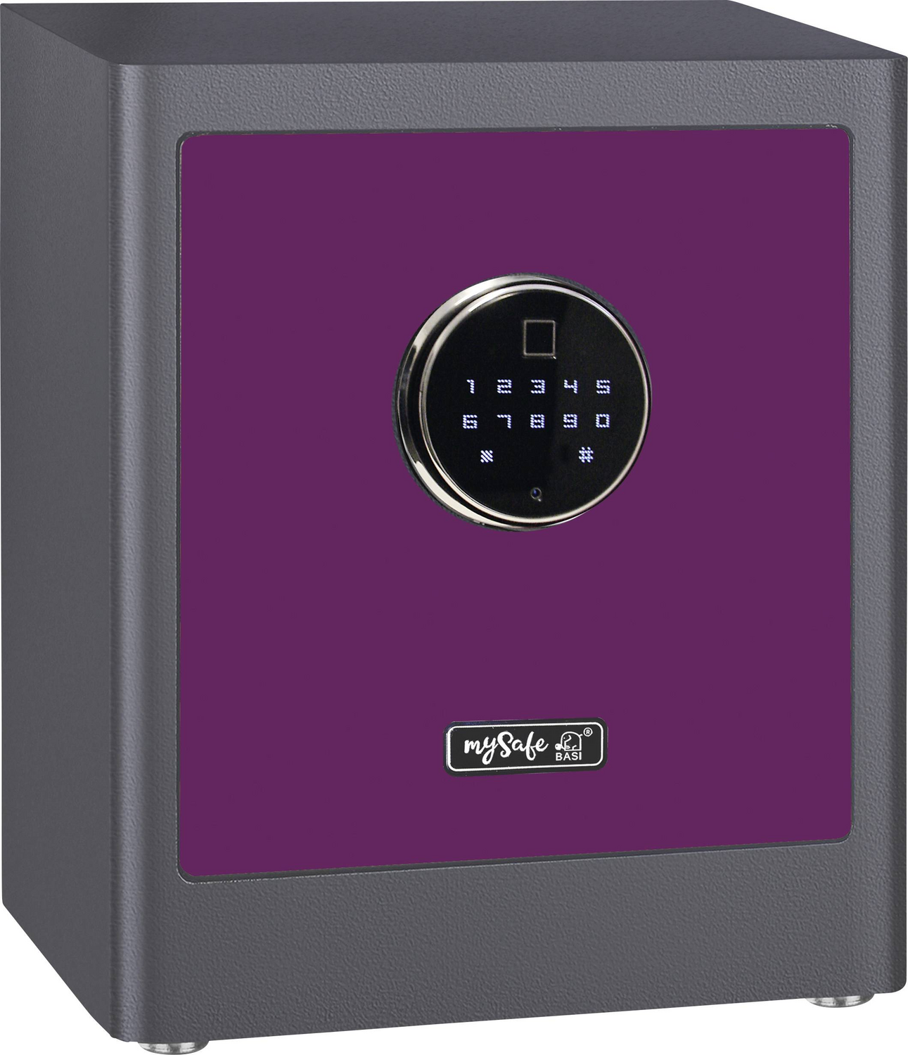Basi Möbeltresor Safe My Safe Premium 350 Grau Fingerprint Zahlencode Tresor B-Ware von Basi