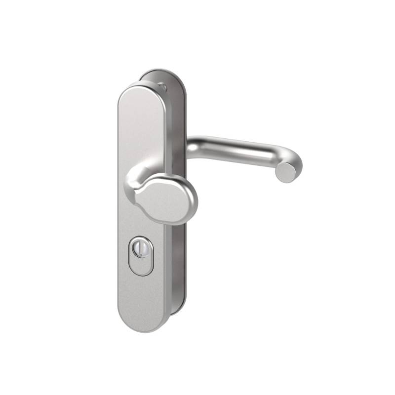 Basi - SB 7500 ES1 ZA - Schutzbeschlag - Edelstahl - Wechsel-Garnitur - 92-10 mm - Türstärke 50 -70 mm - 7509-0408 Basi - SB 7500 ES1 ZA - Schutzbeschlag - Edelstahl - Wechsel-Garnitur - 92-10 mm - Türstärke 50 -70 mm - 7509-0408 von Basi