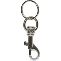 Basi Schlüssel-Karabiner 8120-9100 4026434004335 Silber 10St. von Basi