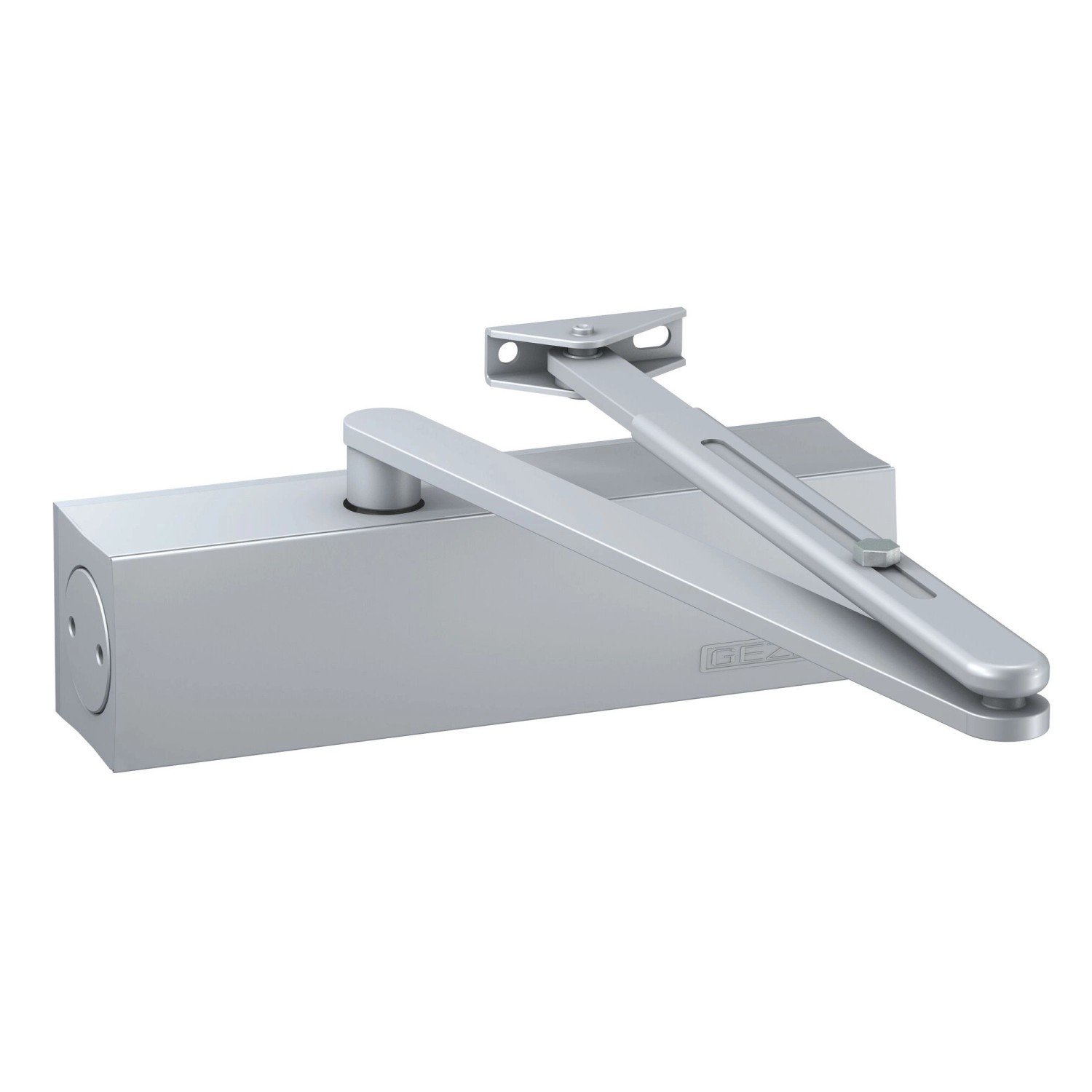 Geze - Türschließer - TS 2000NV - Silber - mit Standardgestänge - 1401-0102 Geze - Türschließer - TS 2000NV - Silber - mit Standardgestänge - 1401-0102 von Basi