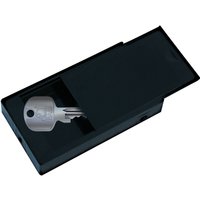 Magnetische Schlüsselbox - sbo 210 - Schwarz - Maße: 56x115x22 mm - Basi von Basi