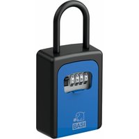 Basi - Schlüsselsafe - ssz 200B - Schwarz-Blau - mit Zahlenschloss - Aluminium von Basi