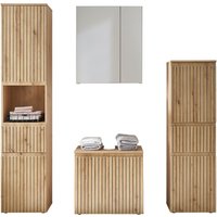 BASIC by Balculina Badmöbel-Set "Austin", (4 St.), Gesamtbreite 200 cm, 4-tlg., Soft-Close-Funktion von Basic By Balculina