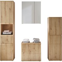BASIC by Balculina Badmöbel-Set "Austin", (4 St.), Gesamtbreite 200 cm, 4-tlg., Soft-Close-Funktion von Basic By Balculina