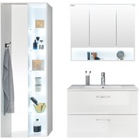 BASIC by Balculina Badmöbel-Set "Best80", (3 St.), Breite 165 cm,Badezimmerset 3-tlg, Softclose von Basic By Balculina