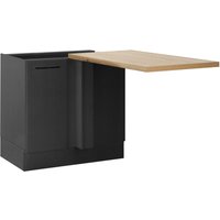 BASIC by Balculina Eckunterschrank "Turin", (1 St.), Breite 105 cm, wahlweise in schwarz matt oder weiß matt von Basic By Balculina
