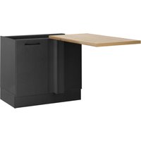 BASIC by Balculina Eckunterschrank "Turin", (1 St.), Breite 110 cm, wahlweise in schwarz matt oder weiß matt von Basic By Balculina