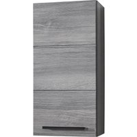 BASIC by Balculina Hängeschrank "Silver, Badezimmerschrank BxHxT 34x70x23" 1 Stk. tlg. Breite 34cm, Tür L/R monierbar, FSC-Mix 70% von Basic By Balculina