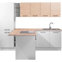 BASIC by Balculina Küchenzeile "Girona B/H/T 265x211x200 cm" Breite 265cm, wahlweise mit E-Geräte, Softclose von Basic By Balculina