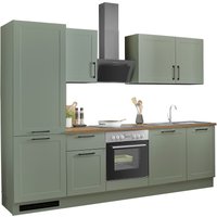 BASIC by Balculina Küchenzeile "Marsi", Breite 280 cm, wahlweise mit E-Geräten, mit Soft-Close-Funktion von Basic By Balculina