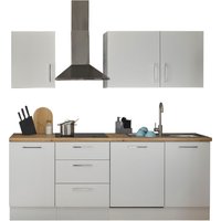 BASIC by Balculina Küchenzeile "Turin", Breite 220 cm, ohne E-Geräte, mit Soft-Close-Funktion von Basic By Balculina